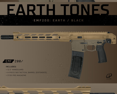 Planet Eclipse EMF200 Paintball Gun - Earth/Black