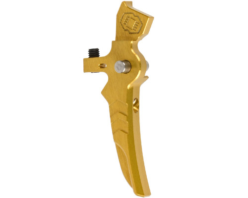 Gate Nova Adjustable Aluminum Trigger - 2B1 - Yellow (NT-2B1-YW)