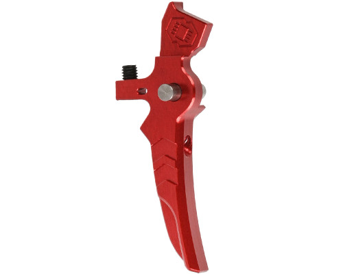 Gate Nova Adjustable Aluminum Trigger - 2B1 - Red (NT-2B1-RED)