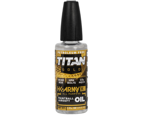 HK Army Titan Gold Silicone Oil - 1oz