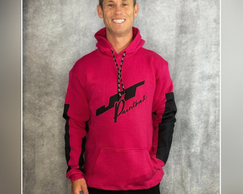 JT Grind Playing Hooded Sweatshirt - Pink