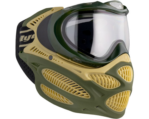 Dye i3 Pro Paintball Goggle System - Tac Olive