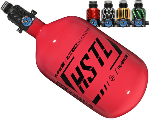 HK Army Aerolite HSTL Tri-Label Air System w/ Elite Pro Adjustable Regulator - 68/4500 - Red/Black