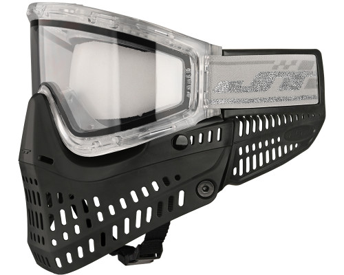 JT ProFlex Paintball Mask w/ QLS Frame - Ice Clear/Black