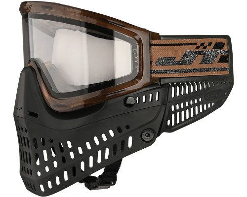 JT ProFlex Paintball Mask w/ QLS Frame - Ice Brown/Black