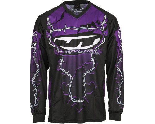 JT Barbed Wire Paintball Jersey - Purple