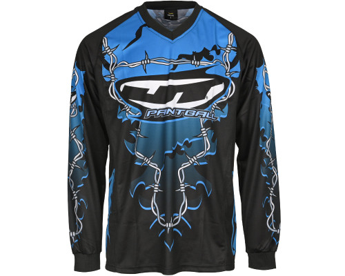 JT Barbed Wire Paintball Jersey - Blue
