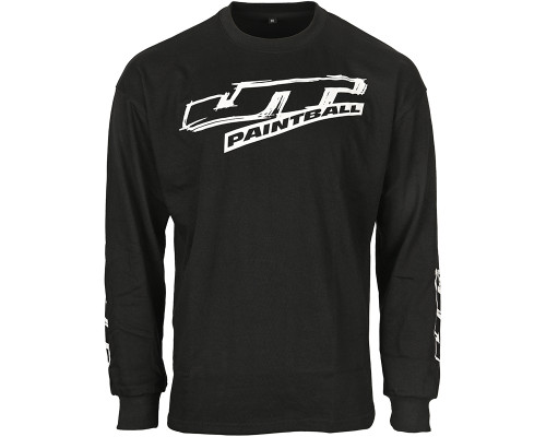 JT Venture Heavy Cotton Long Sleeve Shirt - Black