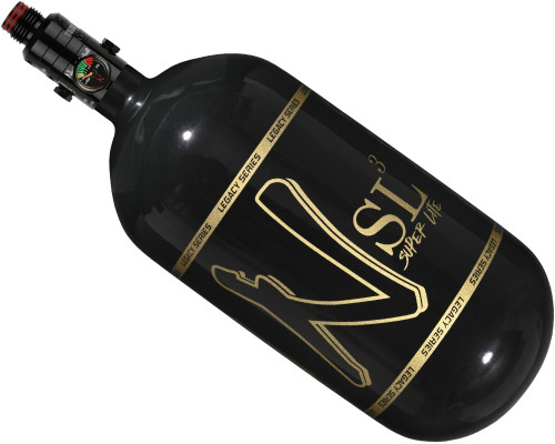 Ninja SL3 Carbon Fiber Air Tank w/ Pro V3 Regulator - 80/4500 - Legacy Series Black/Gold