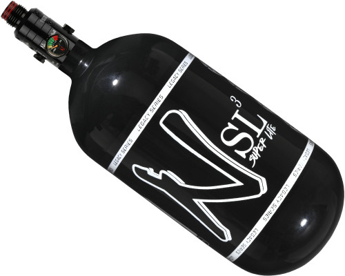 Ninja SL3 Carbon Fiber Air Tank w/ Pro V3 Regulator - 80/4500 - Legacy Series Black/White