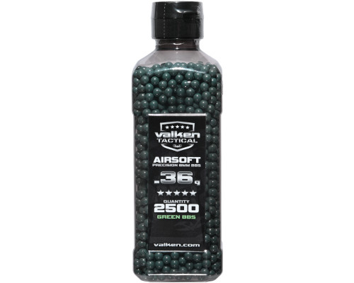 Valken Tactical .36g Airsoft BB's - 2500 - Green
