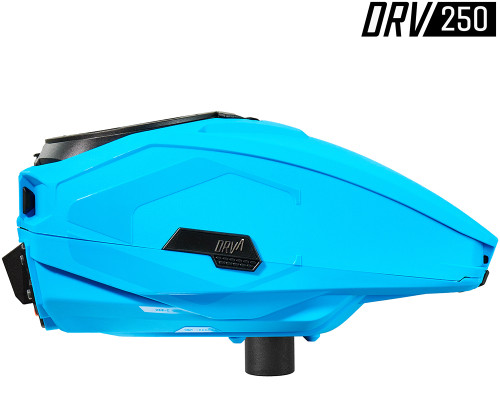 Carbon CRBN DRV 250 Paintball Loader - Cyan
