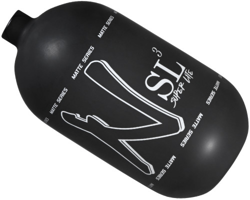 Ninja SL3 Carbon Fiber Air Tank (Bottle Only) - Pre-Launch Matte Series - Black/White