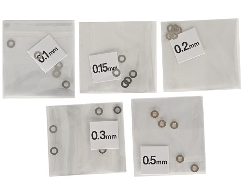 Laylax Prometheus Gearbox Adjustment Shim Set - 25 Pieces