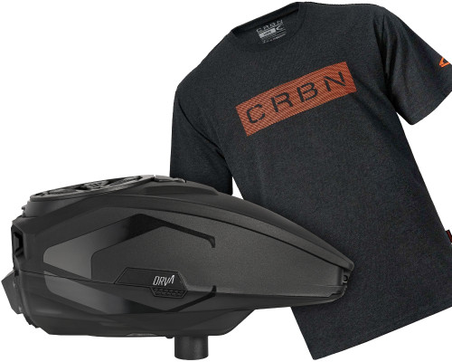 Carbon CRBN DRV 250 Paintball Loader w/ Free Echo T-Shirt