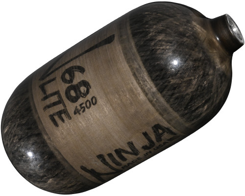 Refurbished - Ninja Lite Carbon Fiber Air Tank (Bottle Only) - 68/4500 - Translucent Black (031-0326)