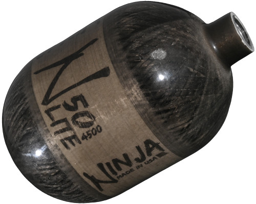 Refurbished - Ninja Lite Carbon Fiber Air Tank (Bottle Only) - 50/4500 - Translucent Black (031-0333)
