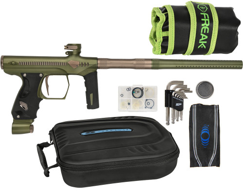 Method DLX Shocker Era Paintball Gun - Olive/Bronze