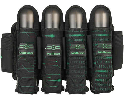 Valken Fate GFX 4+3 Paintball Harness - Matrix Green
