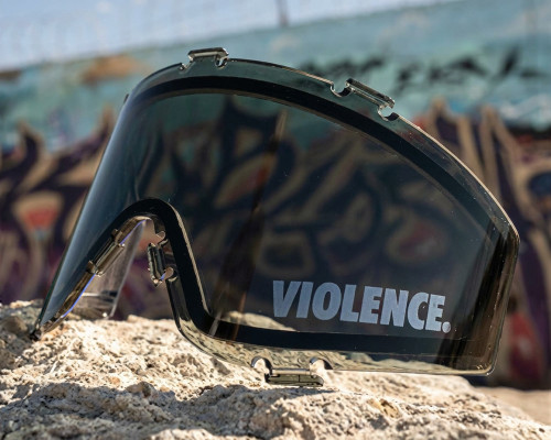 JT x Violence Flex 8/Premise/ProFlex/Spectra Thermal Mask Lens - Smoke
