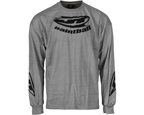 JT Venture Heavy Cotton Long Sleeve Shirt - Gray