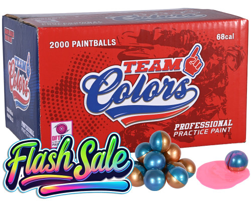 GI Sportz 3 Star Team Colors 2,000 Round Paintball Case - Pink Fill ( .68 Caliber )