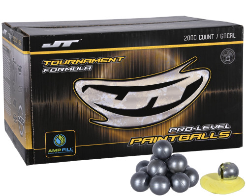 JT Tournament 2,000 Round Paintball Case - Yellow Fill ( .68 Caliber )