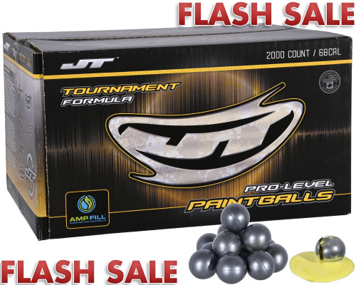 JT Tournament 2,000 Round Paintball Case - Yellow Fill ( .68 Caliber )
