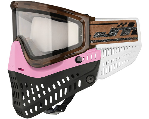 Build Your Own JT ProFlex Paintball Mask w/ QLS Frame - Ice Brown