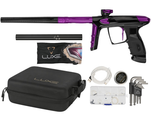 DLX Luxe IDOL Paintball Gun - Polished Black/Polished Purple