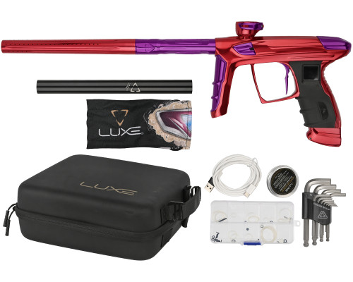DLX Luxe IDOL Paintball Gun - Polished Red/Polished Purple