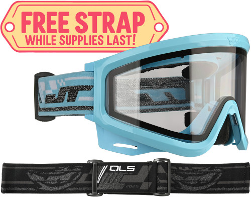 JT ProFlex QLS Goggle Frame w/ Lens & Strap - Carolina Blue