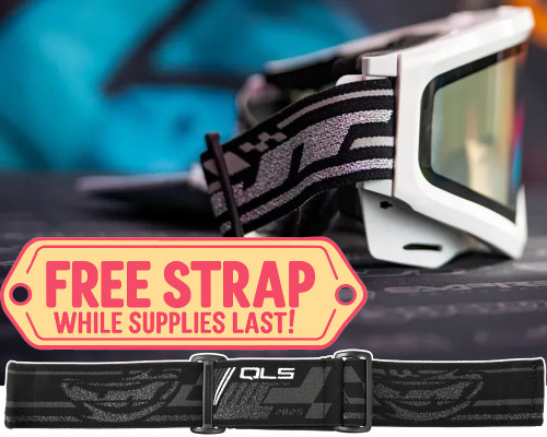 JT ProFlex QLS Goggle Frame w/ Lens & Strap - White