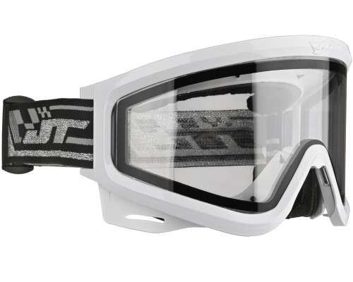 JT ProFlex QLS Goggle Frame w/ Lens & Strap - White