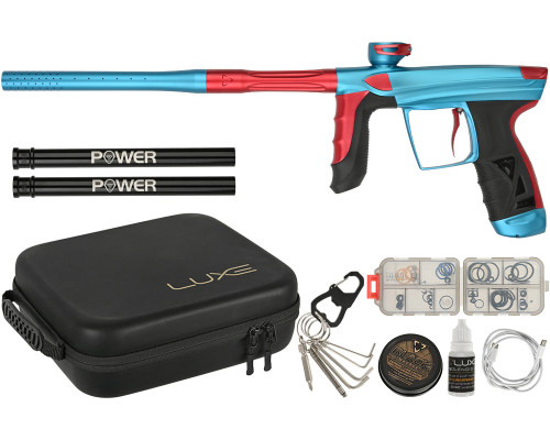 DLX Luxe Aire Paintball Gun - Dust Blue/Dust Red