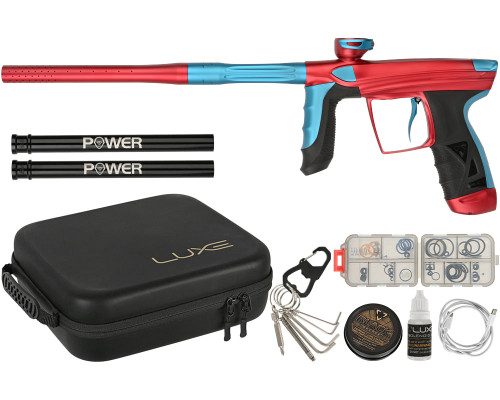 DLX Luxe Aire Paintball Gun - Dust Red/Dust Blue