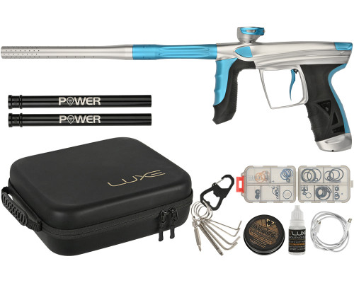 DLX Luxe Aire Paintball Gun - Dust White/Dust Blue