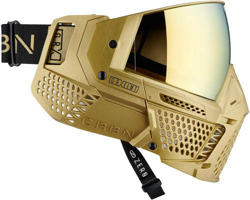 Carbon CRBN Zero GRX Paintball Mask (Less Coverage) - ELMT Gold