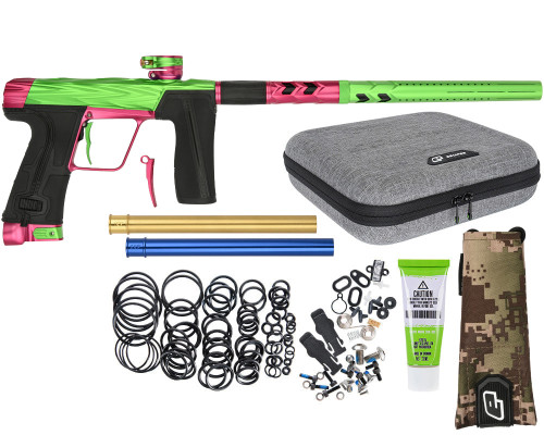 HK Army Shredder CS3 Pro Paintball Gun by Planet Eclipse - Lime/Pink