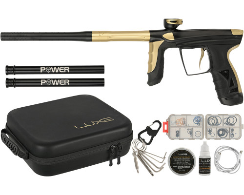 DLX Luxe Aire Paintball Gun - Dust Black/Dust Gold