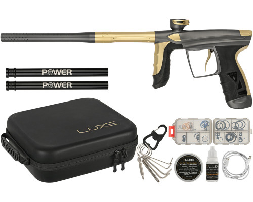 DLX Luxe Aire Paintball Gun - Dust Grey/Dust Gold