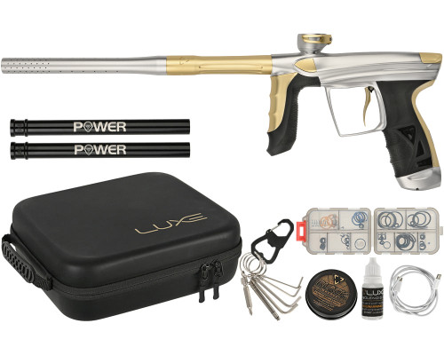 DLX Luxe Aire Paintball Gun - Dust White/Dust Gold