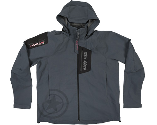 Refurbished - GI Sportz Rain Hooded Jacket - Grey - XX-Large (035-0002)
