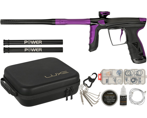 DLX Luxe Aire Paintball Gun - Gloss Black/Dust Purple