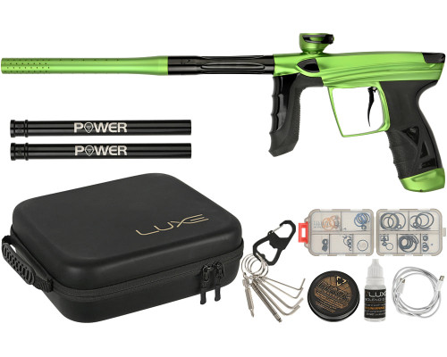 DLX Luxe Aire Paintball Gun - Dust Freak Green/Gloss Black