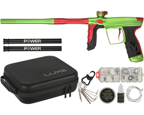 DLX Luxe Aire Paintball Gun - Dust Freak Green/Dust Red