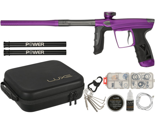 DLX Luxe Aire Paintball Gun - Dust Purple/Dust Grey