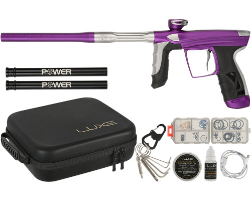 DLX Luxe Aire Paintball Gun - Dust Purple/Dust White