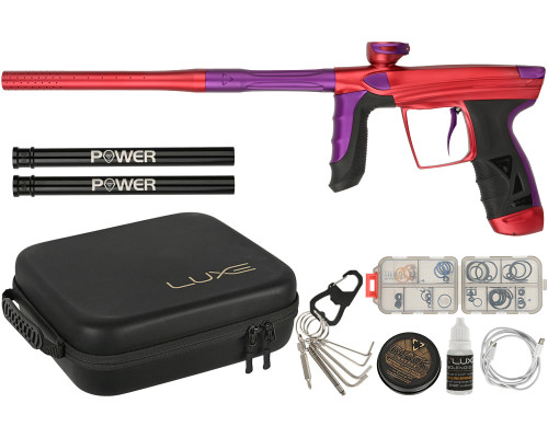 DLX Luxe Aire Paintball Gun - Dust Red/Dust Purple