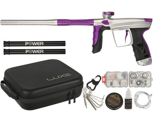 DLX Luxe Aire Paintball Gun - Dust White/Dust Purple